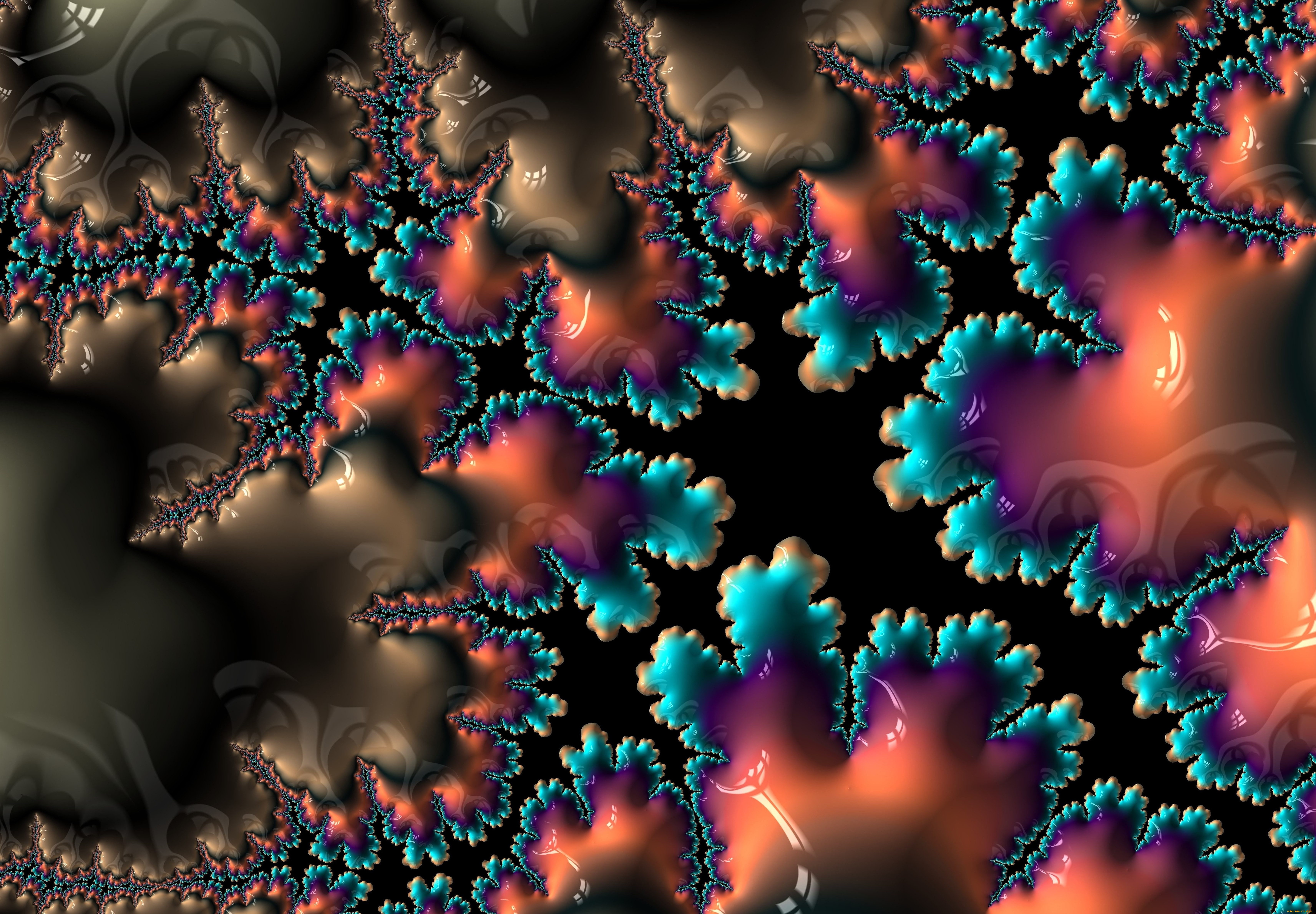 3 ,  , fractal, , , 